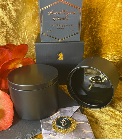Smoked Cognac Fragrance - Hand Poured Modern Candle